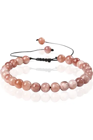 Memphis No.2 Natuursteen Armband Dames - 6mm Sunstone