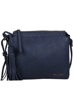 Bulaggi Crossbody tas Gerbera voor Dames / Crossbody - - vegan leather / Blauwe handtas met verstelbare schouderriem