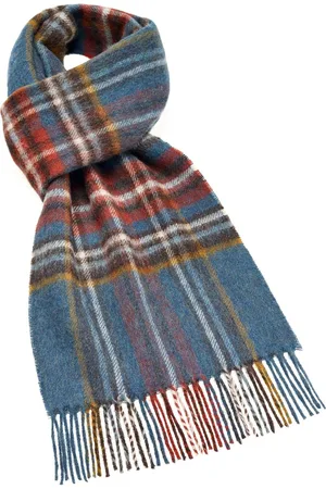 Bronte by Moon Sjaal Otley Groen (Peacock) - Meriono Lamswol - 25 x 190 - Scotland