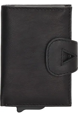 Hide & Stitches Daydreamer Safety Wallet - - 100% Leer
