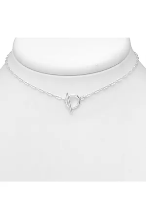 EAR IT UP Ketting - Choker - Toggle sluiting - 925 sterling - 37,5 cm - 1 stuk