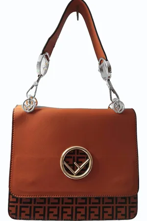 Merkloos Leren handtas dames- Schoudertas voor dames