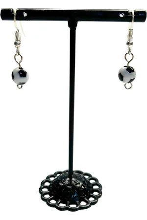 2 Love It Voetbal - Oorbellen - Stainless steel - Acryl