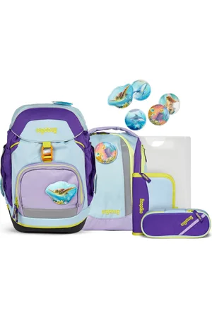 Ergobag Schooltas Nature Explorer Edition Pack-Set 6-delig Lichtblauw