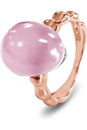 Silventi 9SIL-21143-54 Zilveren Ring - Dames - Rozenkwarts - Edelsteen