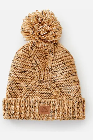Rip Curl Flecker Pom-Pom Beanie - Sand