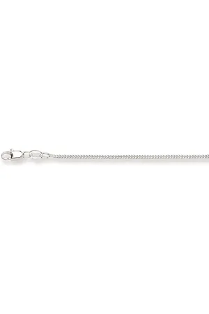 Glow Ketting - zilver - gourmet 1.5 mm - 50 cm