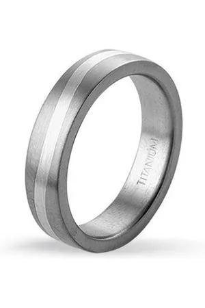 Tresor Jewellery Ring in titanium en zilver