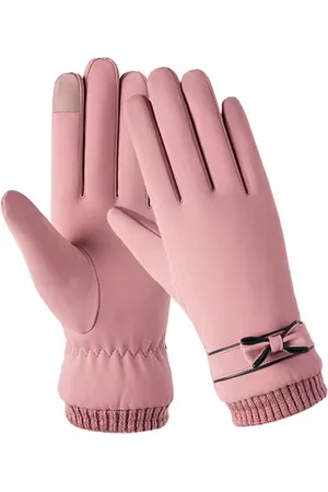 Merkloos Dames Handschoenen met Smartphone Vinger Touch - Telefoon Handschoen