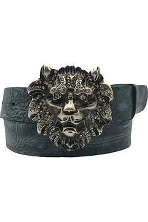 KÖ Kind Düsseldorf Blauwe riem - Soft Bom Foggy Jeans Dames riem - Broekriem Dames - Dames riem - Dames riemen - heren riem - heren riemen - riem - riemen - Designer riem - luxe