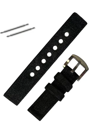Fako Bijoux® Horlogebandje - Spijkerstof - 20mm