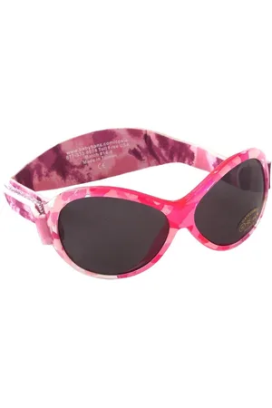 Banz UV-beschermende zonnebril voor kinderen - Retro - Roze Diva - maat Onesize (0-2yrs)