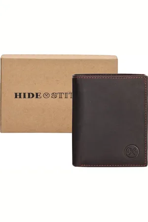 Hide & Stitches Japura Portemonnee - - 100% Leer