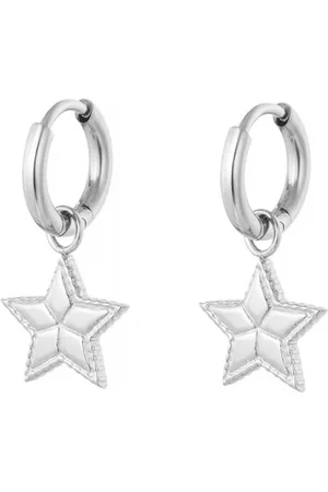 LMPiercings NL Oorbellen ster met print