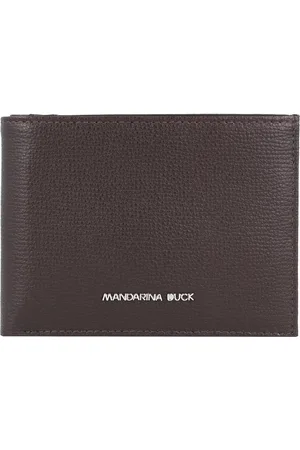 Mandarina Duck Leren Portemonnee Mellow Urban Wallet Bruine