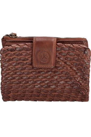Hide & Stitches Atlas Portemonnee - - 100% Leer