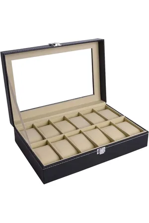Merkloos Horlogekist - horlogebox - juwelenkistje