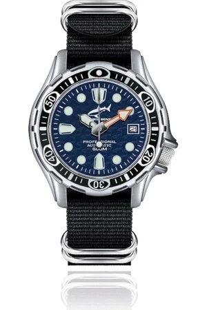 Chris Benz Dames, Heren, Unisexhorloge CB-500A-B-NBS automatisch, duikershorloge