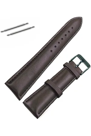 Fako Bijoux® Horlogebandje - Echt Leer - Soft - 18mm