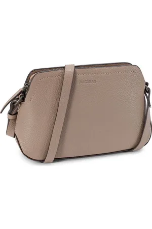 Bag2Bag Leren Schoudertas Riga Beige / Taupe