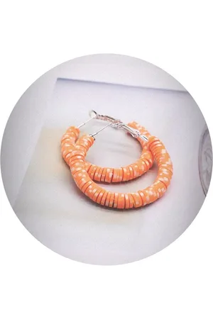 Akyol Kralenoorbellen – kleurrijk – boho - bohemian oorbellen - ibiza style - ibiza oorbellen - ronde oorbellen – vrolijke oorbellen – cadeau – gift - oorbellen cadeau - festival - zomer - cadeau voor dame - ring oorbel