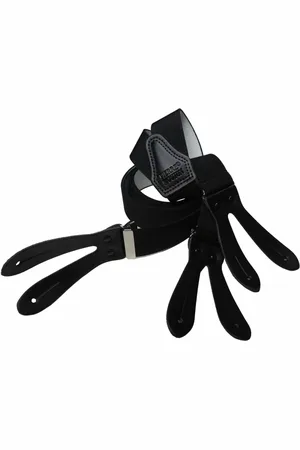 Pierre Mouton Bretel - Volwassenen - Sterk - met Leertjes - - Heren - 120cm - 35mm - M - L
