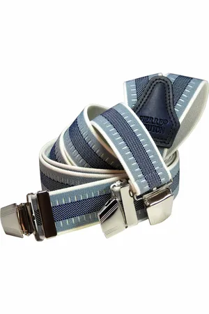 Pierre Mouton Lotus Bretel - Bretels - Volwassenen - Heren - - 140cm - 3 brede clips - XL - XXL