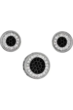 Zilver Classic Zirkonia Set - Oorbellen met Hanger - Oorbellen met Hanger - 925 - Amona Jewelry