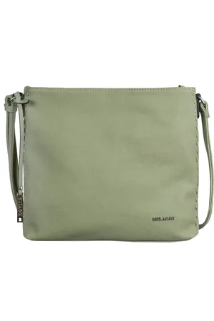Bulaggi Crossover tas Gerbera voor Dames / Crossbody - - vegan leather / Groene handtas met verstelbare schouderriem