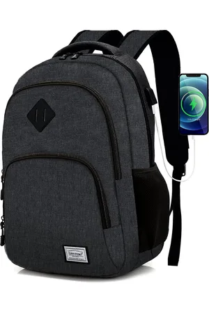 TAN.TOMI Rugzak - Schooltas - 28L - 15.6 inch - Laptoptas - USB Poort - Heren & Dames - Schooltassen - Spatwaterdicht