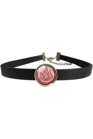 Dottilove Choker - Fire Nation Ketting - Bekend van Avatar Lederen Collier