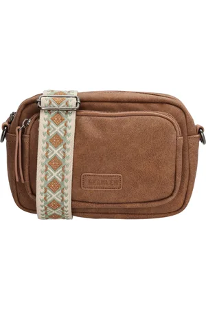 Beagles Malaga Crossbody Schoudertas met Trendy Schouderband - Handig Formaat - Ritsvakken
