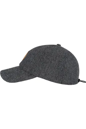Hatland Baseball cap voor heren - Waban - Antraciet - maat S/M (56CM)