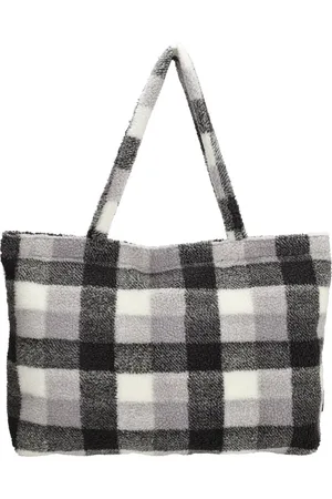 Beagles Navarra Teddy Grote Shopper Schoudertas Trendy Ruit - Tote Bag