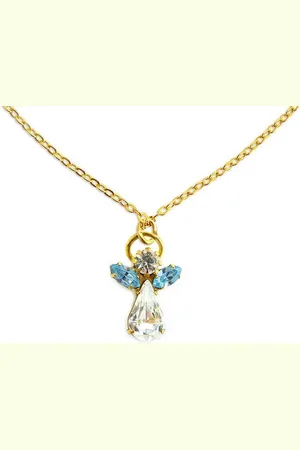 Bloom Engel Kristal Maart - Aquamarijn