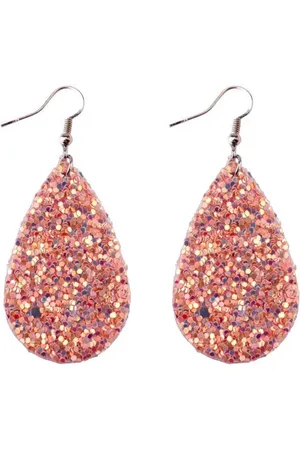 Akyol Oorhangers – Roze oorhangers – oorbellen – hang oorbellen - oorbellen roze - festival – roze oorbellen – roze hang oorbellen – cadeau voor vriendin – bohemian -festival oorbellen - bohemian sieraden -bohemian oorbellen
