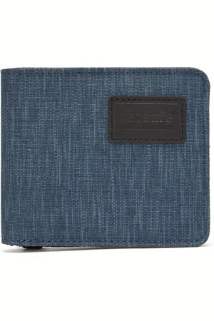 Pacsafe Portemonnee - Pasjeshouder - RFID-beveiligd - Scanvak - Recycled polyester - Lichtgewicht - Veelzijdig - 9 x 10.5 cm