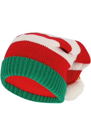 Apollo Kerstmuts - One Size - /Groen - Rode kerstmuts - Kerstmuts met lichtjes - Kerstmutsen