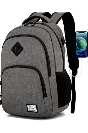 TAN.TOMI Rugzak - Schooltas - 28L - 15.6 inch - Laptoptas - USB Poort - Heren & Dames - Schooltassen - Spatwaterdicht - Zwart