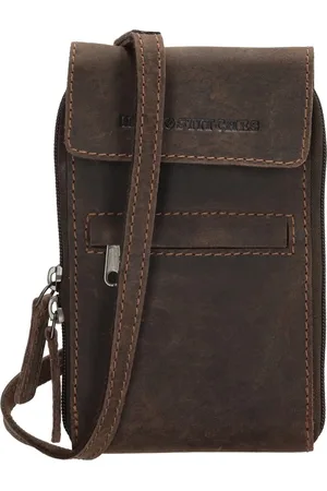 Hide & Stitches Idaho Schoudertas - - 100% Leer