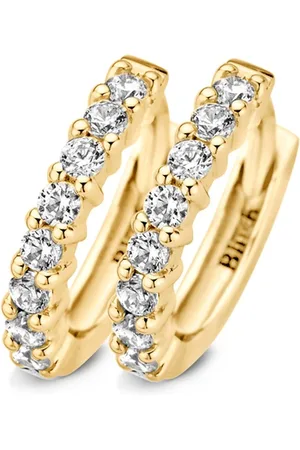 Blush Oorbellen 7134YZI - Geel Goud (14krt.) met Zirconia