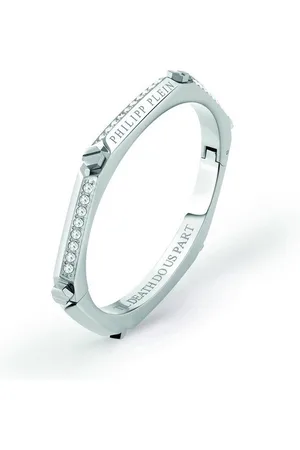 Philipp Plein PJ1EA09BS - Armband - Dames - 6,9x5,8cm - THE PLEIN CUFF