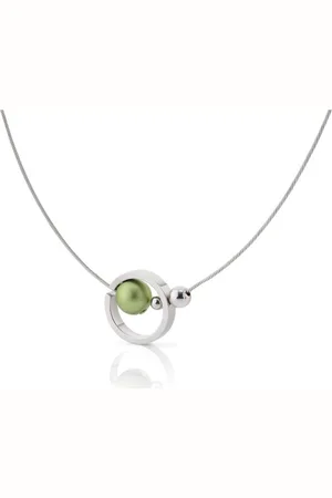 Clic! CLIC JEWELLERY STERLING SILVER WITH ALUMINIUM NECKLACE CS007GR