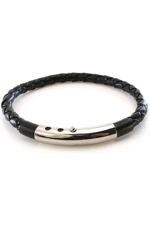 No Evil City Jewels XL herenarmband van staal en rubber