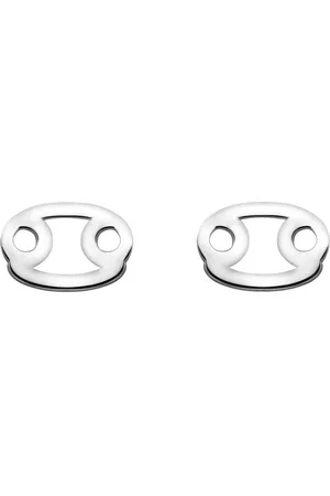 Zilver Minimalistisch Sterrenbeeld Kreeft oorknopjes - Zodiac Oorbellen Cancer- Oorknopjes Kreeft - Oorstekers Sterrenbeeld Kreeft - en Sterrenbeeld Oorknopjes - en oorstekers - Kreeft oorstekers - Amona Jewelry