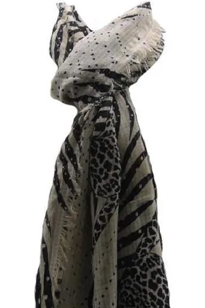sarlini Sjaal Dames Beige