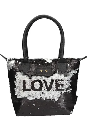 Depesche Trend love handtas, met strijkpailletten