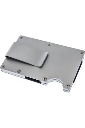 Merkloos United Entertainment ® - Kaarthouder met RFID-bescherming en Geldclip