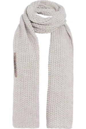 Knit Factory Carry Gebreide Sjaal Dames & Heren - Warme Wintersjaal - Grof gebreid - Langwerpige sjaal - Wollen sjaal - Heren sjaal - Dames sjaal - Unisex - - 200x35 cm