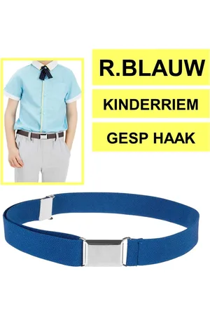Fako Fashion Kinderriem Elastisch Gesp - Elastische Riem Voor Kinderen - Rekbare Riem - Broekriem - Stretch Riem